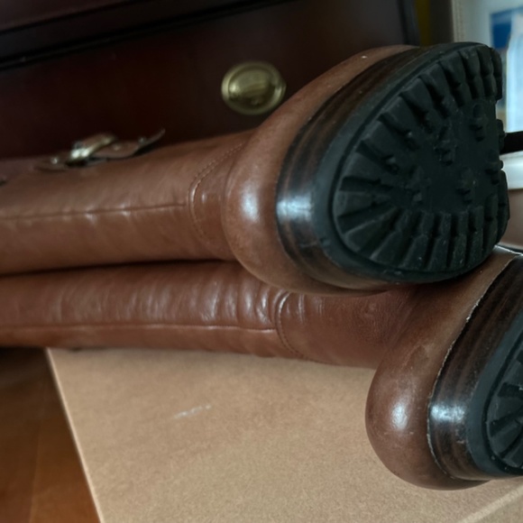 Guess brown genuine leather boots - Picture 8 of 9